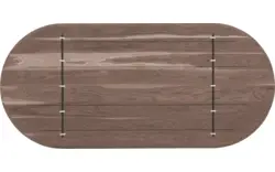Goossens excellent eettafel uniek donker bruin eiken - 8221527-03
