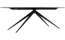 Goossens excellent eettafel uniek donker bruin eiken - 8221528-03