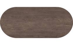 Goossens excellent eettafel uniek donker bruin eiken - 8221528-03