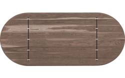 Goossens excellent eettafel uniek donker bruin eiken - 8221528-03