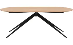 Goossens excellent eettafel uniek blank eiken - 8221555-04