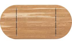 Goossens excellent eettafel uniek blank eiken - 8221555-04
