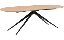 Goossens excellent eettafel uniek blank eiken - 8221556-04