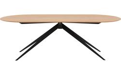Goossens excellent eettafel uniek blank eiken - 8221556-04
