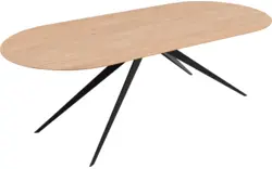 Goossens excellent eettafel uniek blank eiken - 8221556-04
