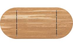Goossens excellent eettafel uniek blank eiken - 8221556-04