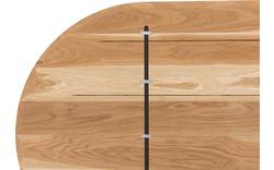 Goossens excellent eettafel uniek blank eiken - 8221556-04