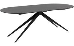 Goossens excellent eettafel uniek zwart eiken - 8221565-01