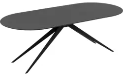 Goossens excellent eettafel uniek zwart eiken - 8221565-03