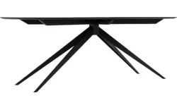 Goossens excellent eettafel uniek zwart eiken - 8221565-03