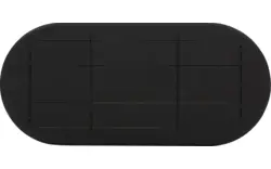 Goossens excellent eettafel uniek zwart eiken - 8221565-03