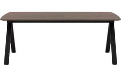 Goossens excellent eettafel uniek donker bruin eiken - 8221583-03