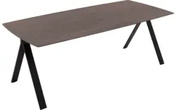 Goossens excellent eettafel uniek donker bruin eiken - 8221583-03