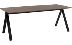 Goossens excellent eettafel uniek donker bruin eiken - 8221584-03