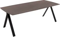 Goossens excellent eettafel uniek donker bruin eiken - 8221584-03