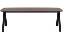 Goossens excellent eettafel uniek donker bruin eiken - 8221585-02