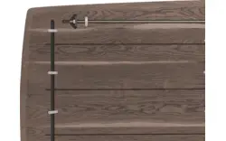 Goossens excellent eettafel uniek donker bruin eiken - 8221585-03