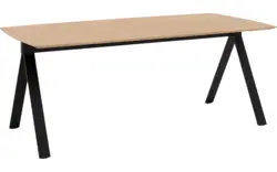 Goossens excellent eettafel uniek blank eiken - 8221625-03