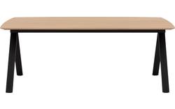 Goossens excellent eettafel uniek blank eiken - 8221625-03