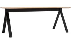 Goossens excellent eettafel uniek blank eiken - 8221625-03