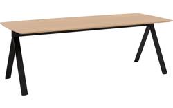 Goossens excellent eettafel uniek blank eiken - 8221627-01