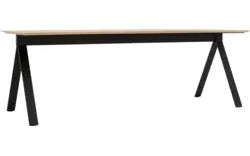 Goossens excellent eettafel uniek blank eiken - 8221627-03