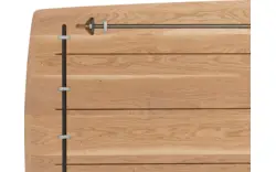 Goossens excellent eettafel uniek blank eiken - 8221627-03