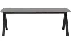 Goossens excellent eettafel uniek zwart eiken - 8221639-03