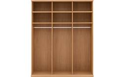 Goossens excellent kledingkast wood blank eiken - 8221796-02