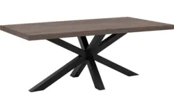 Goossens eettafel blend donker bruin eiken - 8221871-01
