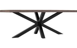 Goossens eettafel blend donker bruin eiken - 8221871-01