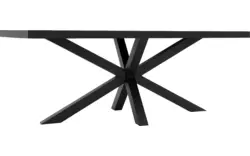 Goossens eettafel blend zwart eiken - 8221892-01