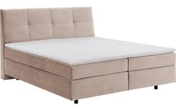 Goossens basic boxspring compleet gusta beige stof - 8221904-01