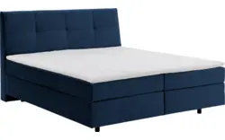 Goossens basic boxspring compleet gusta blauw stof - 8221905-01