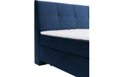 Goossens basic boxspring compleet gusta blauw stof - 8221905-01
