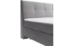 Goossens basic boxspring compleet gusta grijs stof - 8221906-01