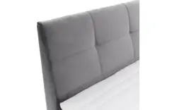 Goossens basic boxspring compleet gusta grijs stof - 8221906-01