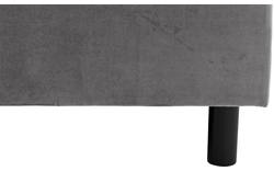 Goossens basic boxspring compleet gusta grijs stof - 8221906-01