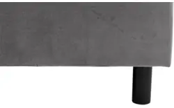 Goossens basic boxspring compleet gusta grijs stof - 8221906-01