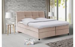 Goossens basic boxspring compleet gusta beige stof - 8221904-01