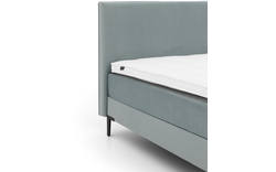 Goossens boxspring compleet avance go compleet groen stof - 8221959-02