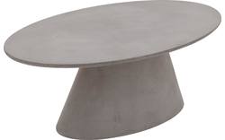 Goossens eettafel stone grijs beton - 8221980-01