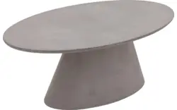 Goossens eettafel stone grijs beton - 8221980-01