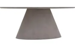 Goossens eettafel stone grijs beton - 8221980-01