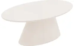 Goossens eettafel stone wit beton - 8221984-01