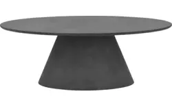 Goossens eettafel stone grijs beton - 8221986-01