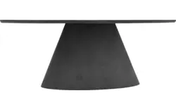 Goossens eettafel stone grijs beton - 8221986-01
