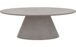 Goossens eettafel stone grijs beton - 8221988-01