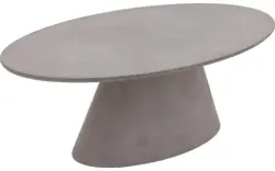 Goossens eettafel stone grijs beton - 8221988-01