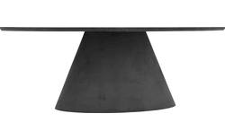 Goossens eettafel stone grijs beton - 8221994-01